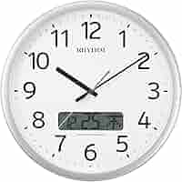 シチズン　壁掛け時計　プログラムカレンダー　4FN405-019 リズム製品情報 | 4FN405SR19